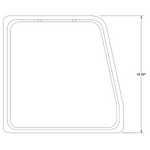 Cessna 182 seat back trim assembly LH/RH 28-P0714023-1-21B. Premier Aviations