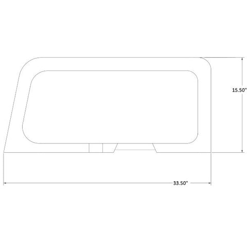 Cessna 182 door window molding RH 31-P0715008-4-21B. Premier Aviations