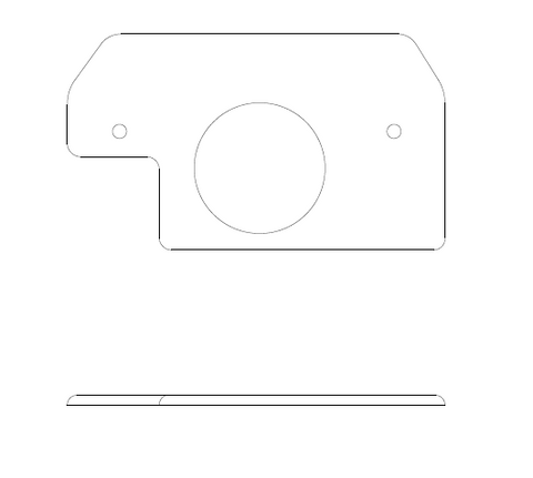 Cessna 210 Centurion Escutcheon LH & RH Door Handle 34-P0705042-4-21B. Premier Aviations