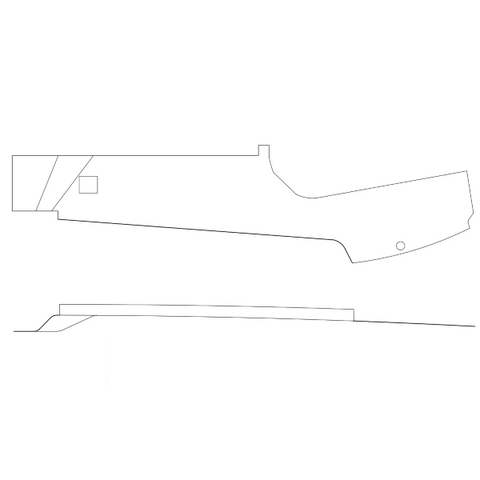 Cessna 182 upper trim panel LH 31-P2215022-11-21B. Premier Aviations