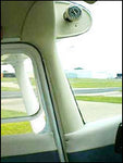 Cessna 172 Interior Post Covers, Left and Right (1980-1986) 28-13-80A. Replaces OEM Part: 0515050. Manufactured by Texas Aeroplastics.