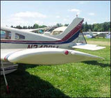 Piper wing tips PA-28, 60-33-80A. Replaces OEM part: 35115. Manufactured by Texas Aeroplastics.